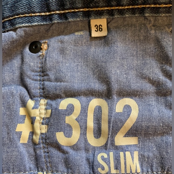 !iTEM 36” Slim Medium Wash Blue Jeans - Picture 4 of 5